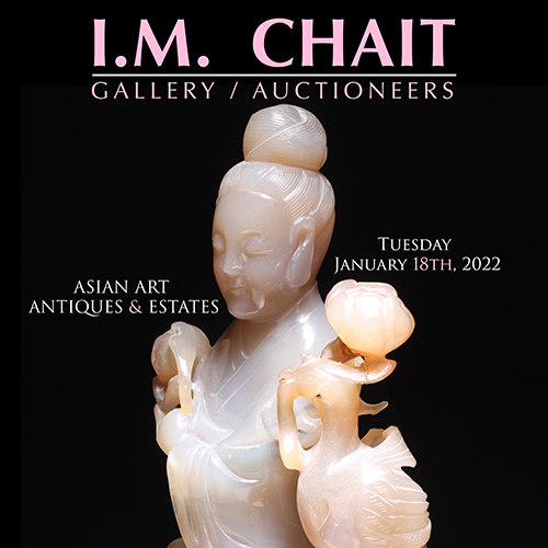 Asian Art, Antiques & Estates Auction January 18th, 2022