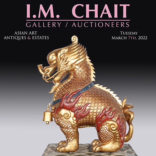Asian Art, Antiques & Estates Auction March 7th 2023